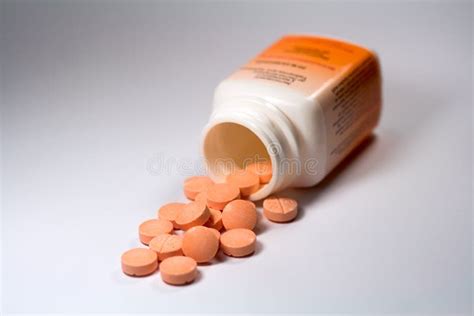 Orange Pills Vitamin Royalty Free Stock Images Image 4790519