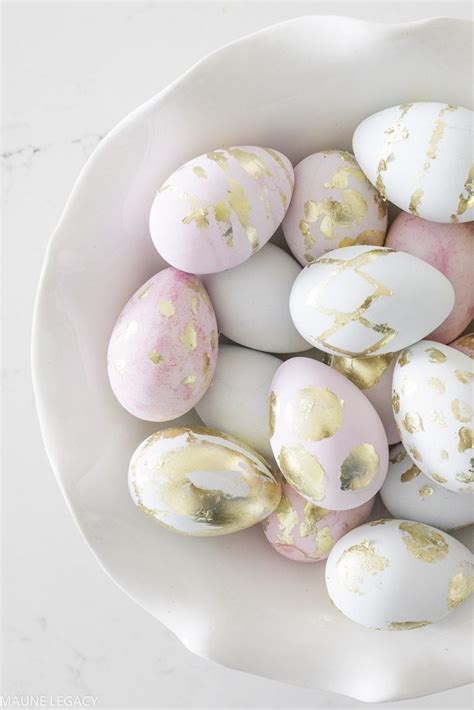 Diy Gold Easter Eggs Home Design And Lifestyle Jennifer Maune