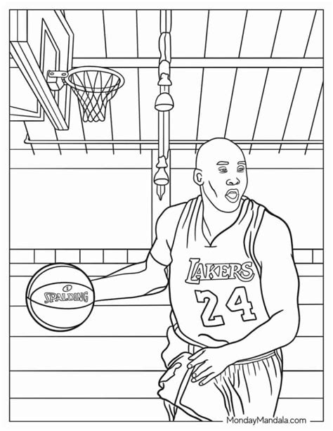 Nba Mascots Coloring Pages
