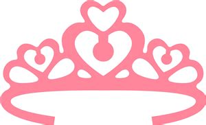 Are you searching for heart outline png images or vector? Silhouette Design Store: heart princess crown | Cross ...