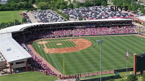 5news Check Out This Aerial View Of Baum Walker Stadium
