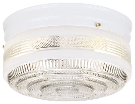 Westinghouse 66203 Two Light Interior Flush Mount Ceiling Fixture