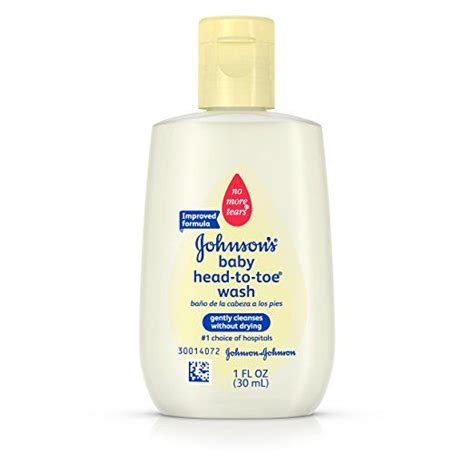 Johnsons Head To Toe Baby Wash 1 Fl Oz Pack Of 6 Baby Wash