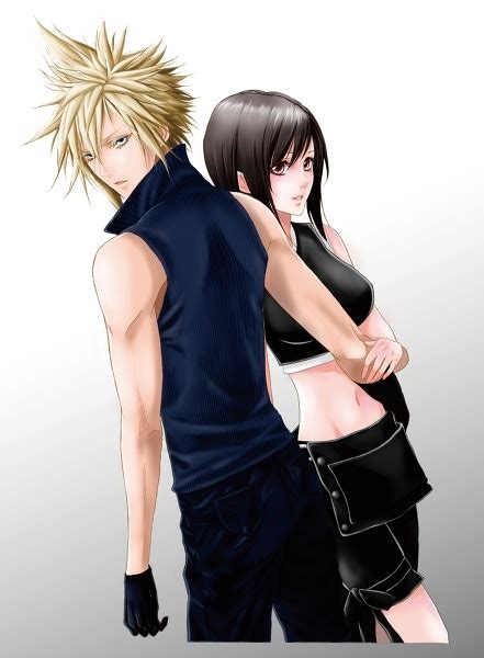 Cloud And Tifa Final Fantasy Pinterest Cloud Strife Couple And