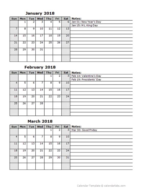 month calendar template  printable templates