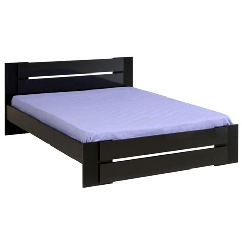 De plus, elle rehausse laspect général de votre chambre et la rend majestueuse. Lit design 160 cm Noir CARL - Achat/Vente lit pas cher ...