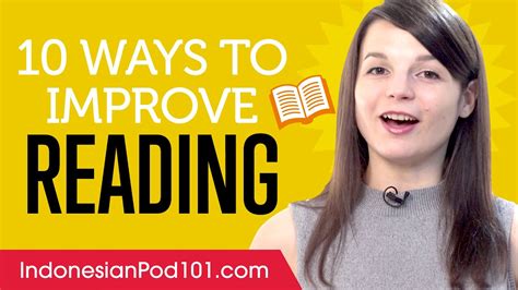 10 Ways To Practice Your Indonesian Reading Youtube