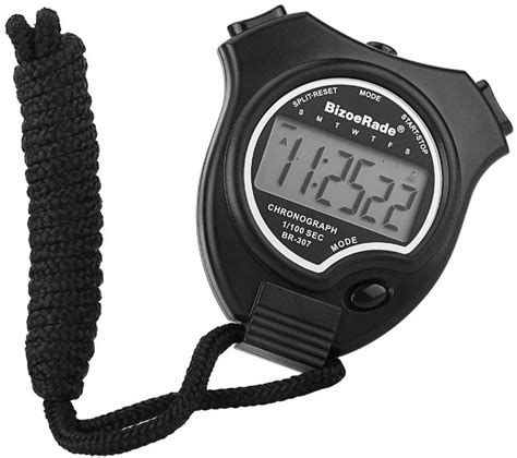 Digital Stopwatch Sports Stopwatch Timer With Large Display 2 Lap