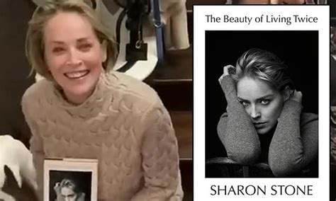 Sharon Stone Beams While Unboxing First Copies Of Her Memoir The Beauty