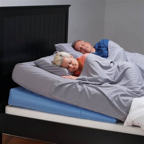 Mattress Genie Adjustable Bed Wedge Pillow For Elevating The Head Of