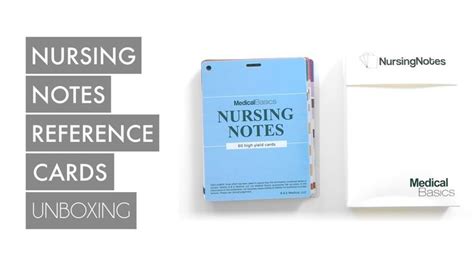 Nursing Notes Reference Cards Cheat Sheets For Clinicals Tutorial