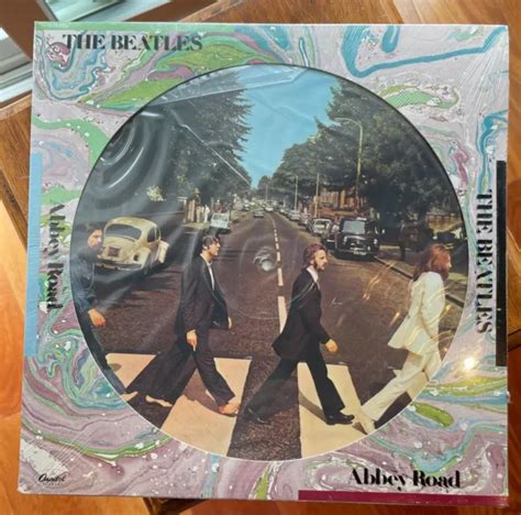 The Beatles Abbey Road Picture Disc Lp Factory Sealed 1978 Mm