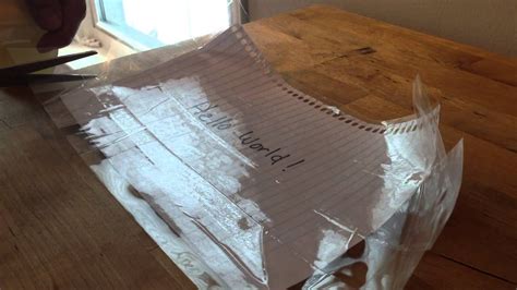 These handy devices allow you to protect paper and poster board, by creating a plastic film around the document, using heat. Quickly Laminate Paper Without a Laminator - YouTube
