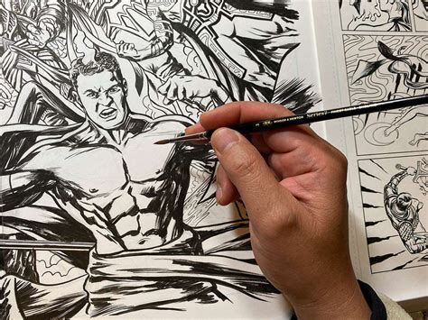 7 Comic Book Inking Tools For Dynamic Artwork