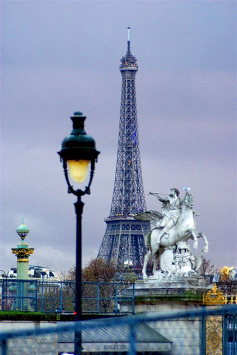 The Eiffel Tower Seen From The Place De La Concorde Magical Isnt It