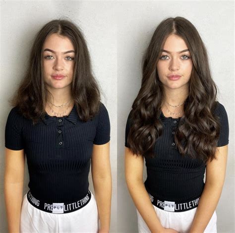 Brunette Transformation From Vixen And Blush Hair Extensions London
