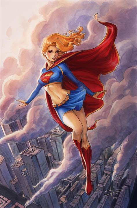 Supergirl Commission By Sabinerich On Deviantart
