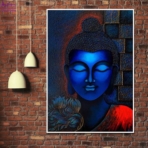 title devine buddha medium acrylic on canvas artist sharon mendez ‘the enlightened one