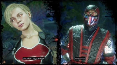 Cassie Cage V Sub Zero Dialogues Mortal Kombat 11 Ultimate Youtube