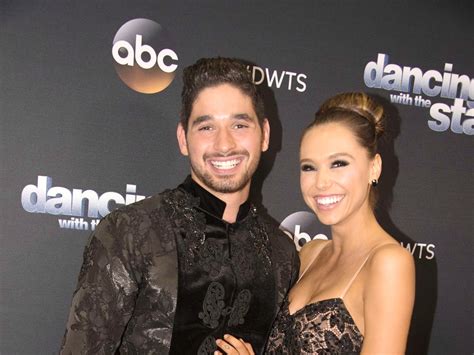 Dancing With The Stars Couple Alexis Ren And Alan Bersten Taking