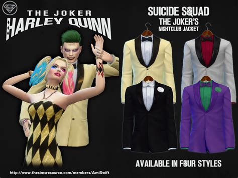The Sims Resource Suicide Squad Set 1