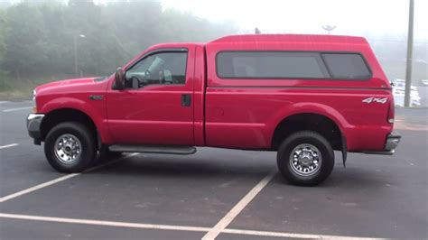 For Sale 2004 F 250 Xlt Camper Shell4x4 Stk P5662 Youtube