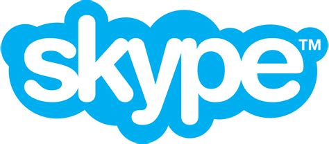The software allows you to make voice and video calls, exchange text messages, send files etc. Skype - Logos Download
