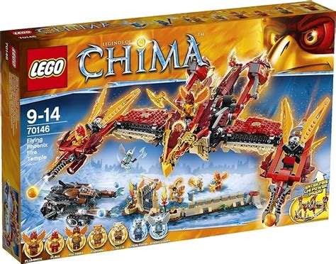 Lego Legends Of Chima El Templo Del Fuego Del Fénix Volador Juego De