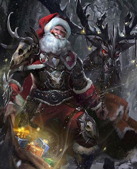 Check Out These Awesome Santa Pix I Found On Doomworlds Page Badass
