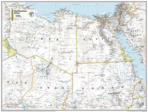 North Eastern Africa Atlas Of The World 11th Edition National Geogra