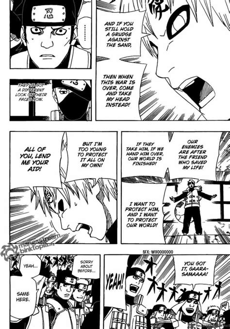 Read Manga Naruto Chapter 516 Gaara S Speech