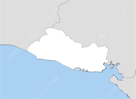 Map Of El Salvador Political Map Of El Salvador With The Several