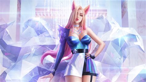 Kda Ahri All Out Lol Art League Of Legends Game K Pc Rare Gallery HD Wallpapers