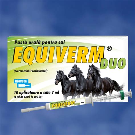 Onderzoeken tonen de preventieve werking aan en laten een daling van de sterftecijfers zien. Equiverm Du - Medicamente Veterinare