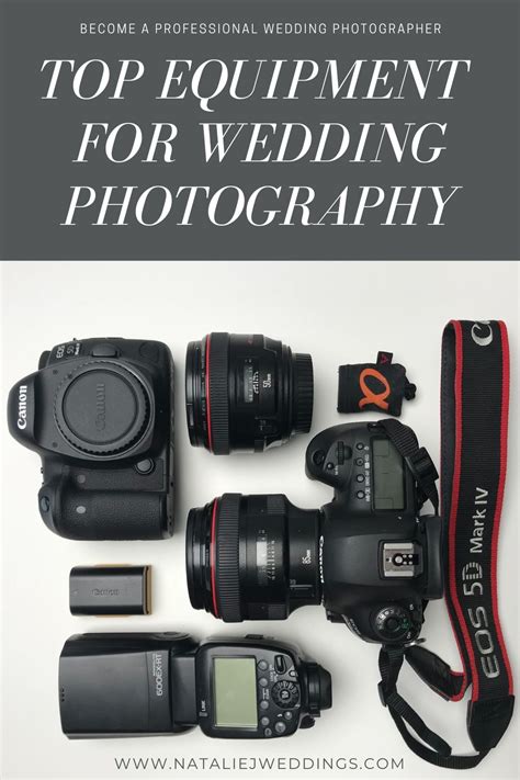 Equipment For Wedding Photography Professional Camera Gear For Top