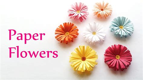 DIY How To Make | Awesome Paper Flowers Tutorial | Easy DIY Paper