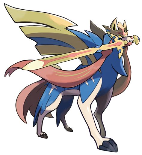 Zacian • Pokémon Sword And Shield •