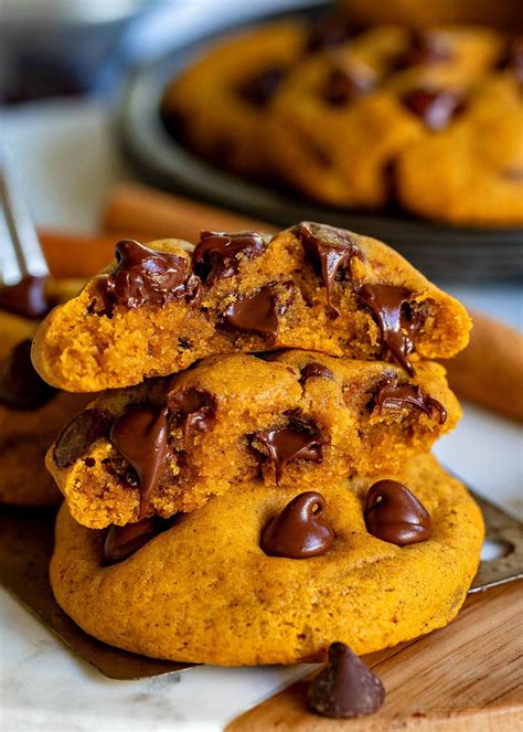 The Best Pumpkin Chocolate Chip Cookies Mom On Timeout