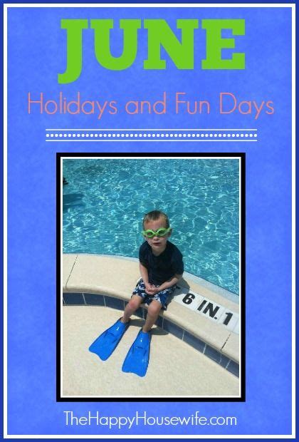 June Holidays And Fun Days Summer Fun For Kids Summer Activities For