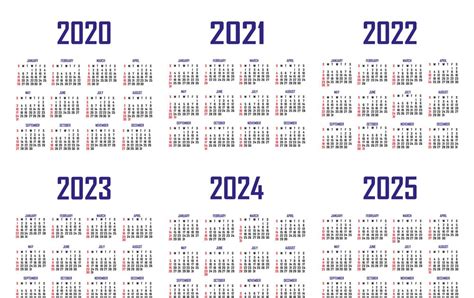 2021 2024 Calendar Year 2020 2021 2022 2023 2024 2025 Calendar