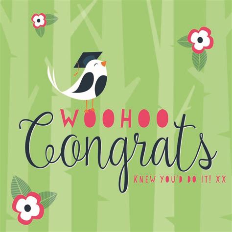 Woohoo Congrats Card By Allihopa