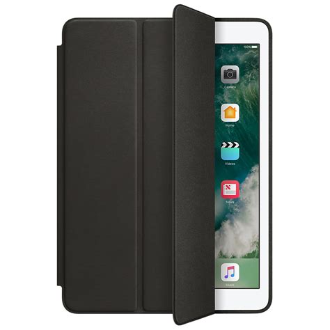 Trifold Sleepwake Case Smart Cover Apple Ipad Air 2 Black