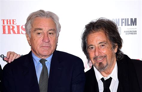 Al Pacino Y Robert De Niro Dos Buenos Amigos Que Se Ven Muy Poco