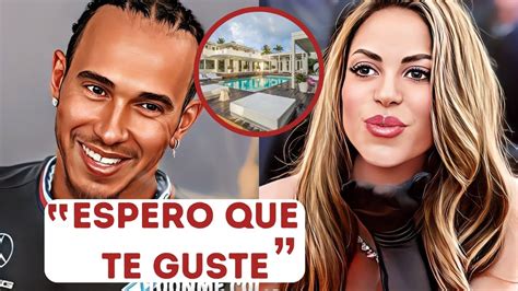 BOMBAZO Lewis Hamilton ENVÍA un NUEVO REGALO en la MANSIÓN de SHAKIRA en MIAMI YouTube