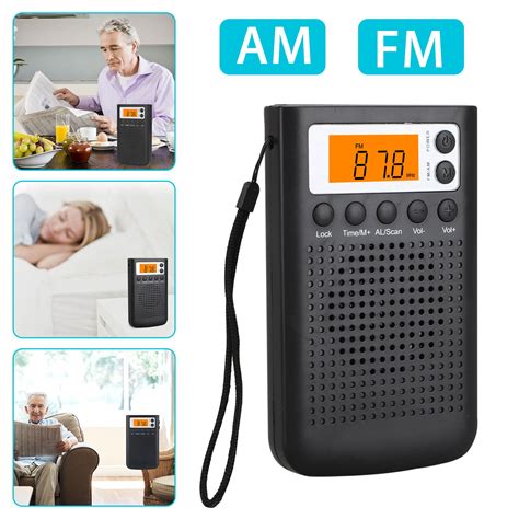 Eeekit Am Fm Battery Operated Portable Pocket Radio With Best Reception