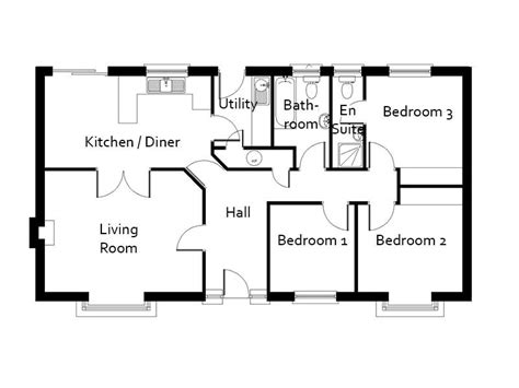 3 Bedroom House Designs And Floor Plans Uk Iam Home Design