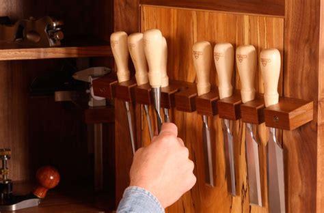 In this woodworking video i'll show you how to build a frameless drawer cabinet, including drawer making and installation. Simple-to-Make Tool Holders for a Cabinet - FineWoodworking