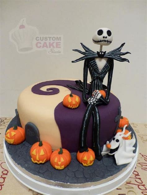 50 Nightmare Before Christmas Birthday Cake Topper Pics Aesthetic