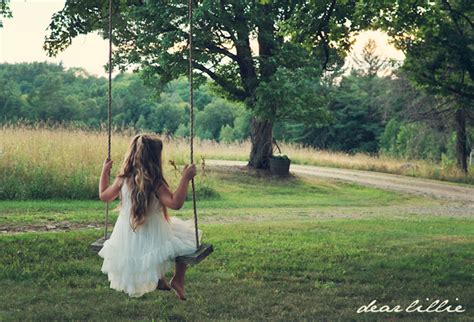 Dear Lillie The Tree Swing And Photography Questions