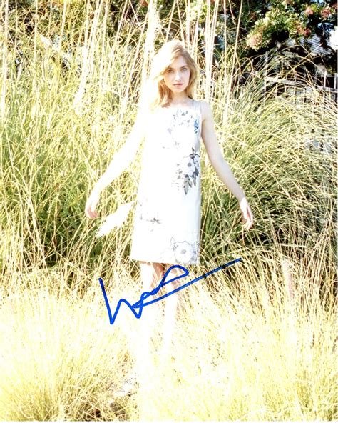 Imogen Poots Weeks Later AUTOGRAPH Signed X Photo ACOA